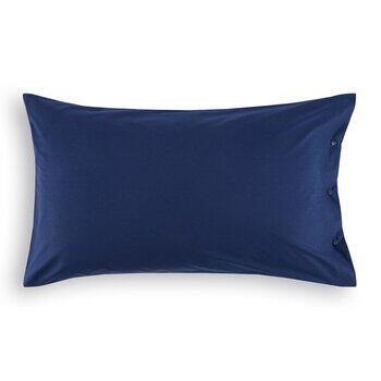 Federa Per Cuscino Lachineuse - Motivo Vecchia Pechino, Colore Mattone, 45x45 Cm, Cotone, Decorazione Asiatica